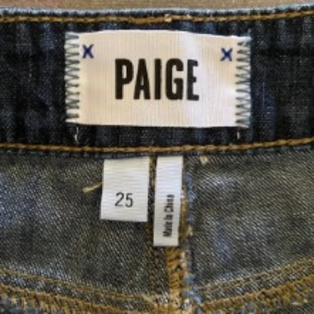 Paige Jimmy Jimmy Jean Shorts 25